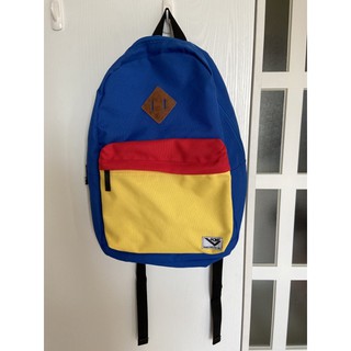 ［二手］PONY撞色後背包 原價$1280 已送洗！藍黃紅
