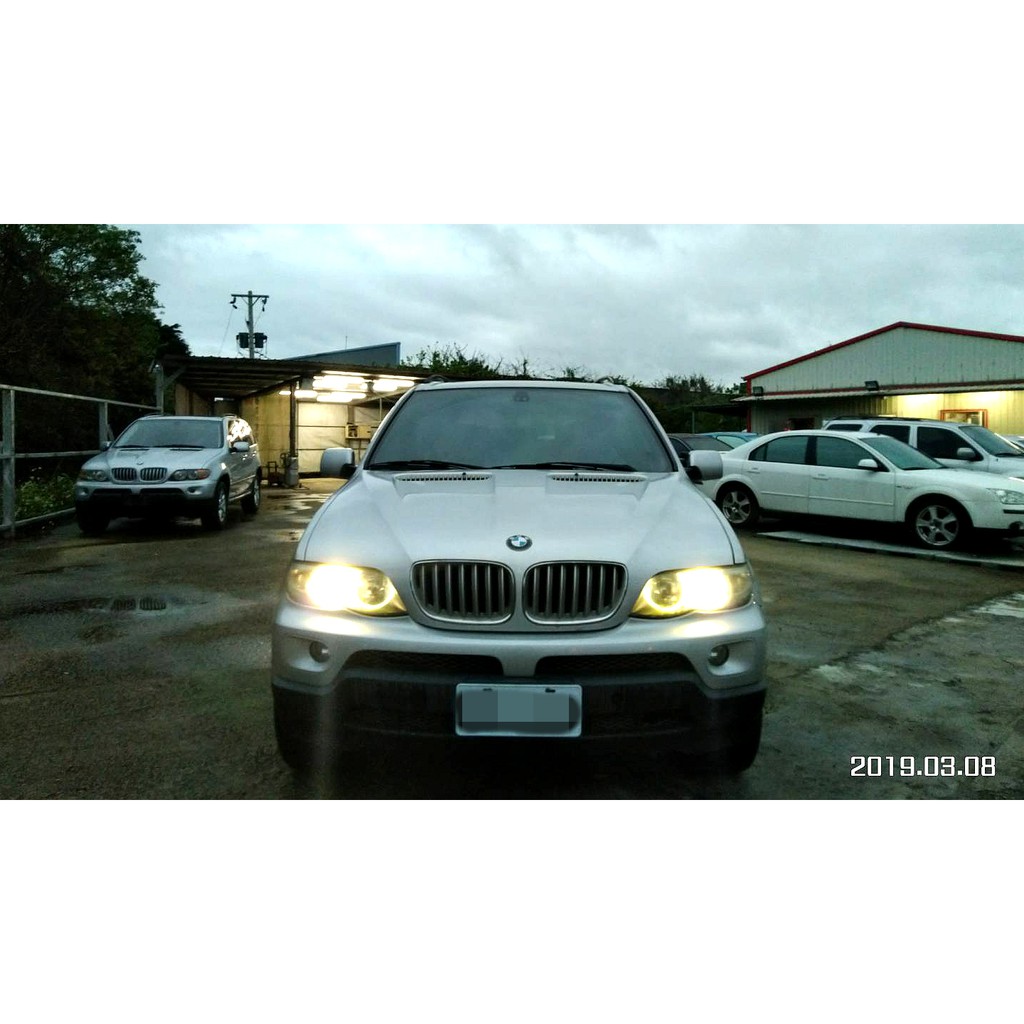 2005年BMW X5 4.4 銀色(汽車全額貸款、買車找錢、信用瑕疵、皆可辦理)