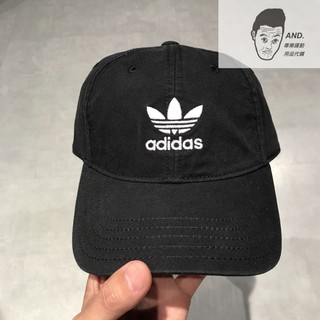 【AND.】ADIDAS ORIGINAL 三葉草 老帽 棒球帽 水洗 刷舊 穿搭 休閒 男女款 DV0207