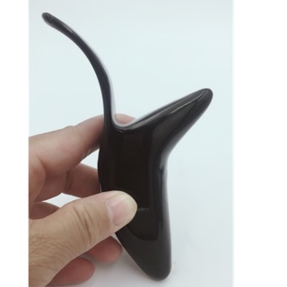 《96揪樂樂》現貨/快速出貨 /r型黑牛角按摩棒/精品牛角 刮痧 按摩板 美體 美容