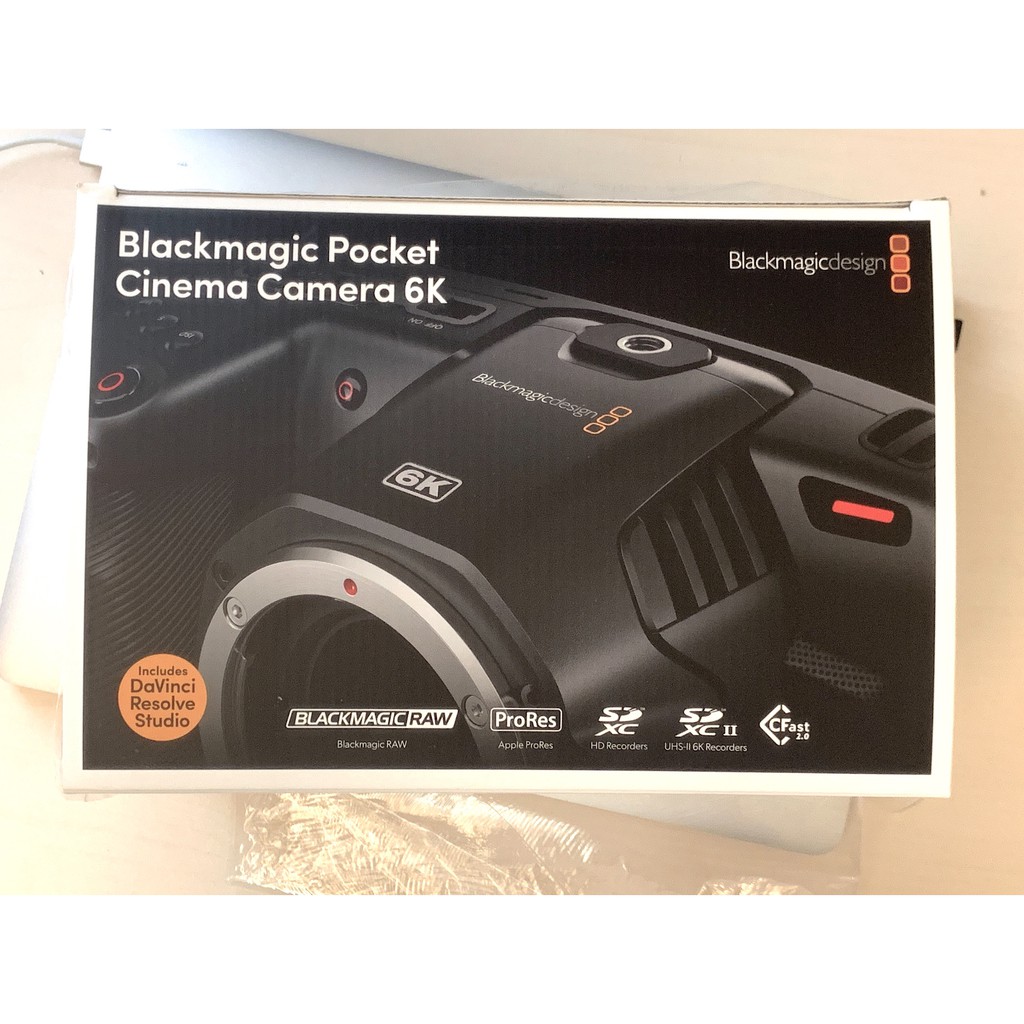 (公司貨) Blackmagic BMPCC 6K Pocket Cinema Camera 攝影機