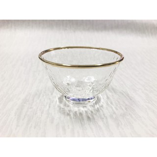 ♛BEING餐具♛D-0129 手作清酒杯55CC 金線玻璃杯 描金杯