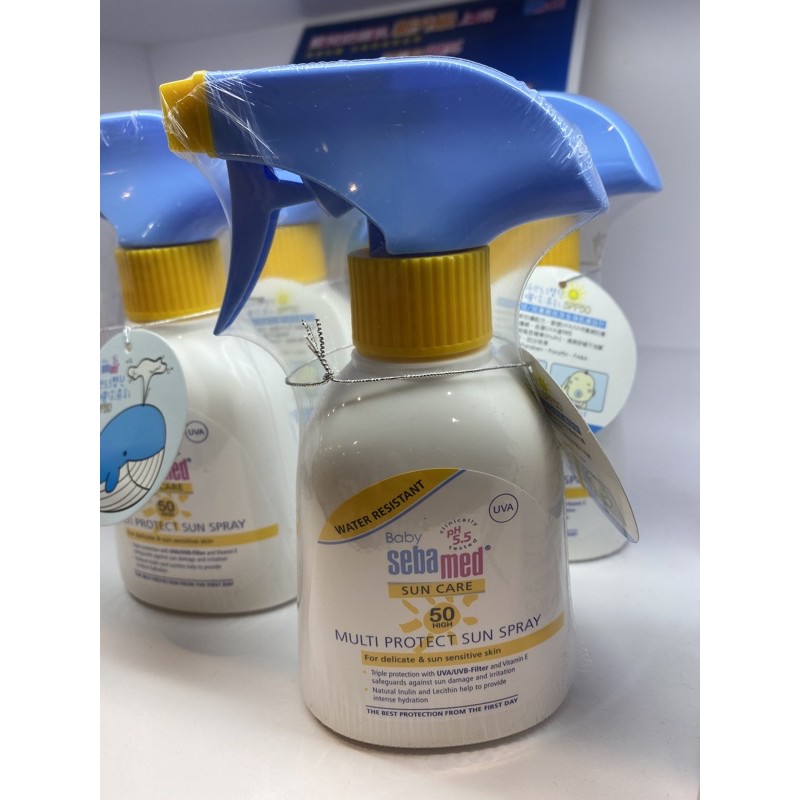 【A. K】開立發票 Sebamed PH5.5 施巴 嬰兒防曬乳SPF50/200ml 隔離紫外線/防水抗汗保濕