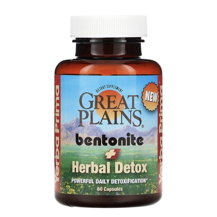 只有一瓶 Yerba Prima herbal detox大平原食用膨潤土草本吸塵器(柏格醫生 生酮 根治飲食）
