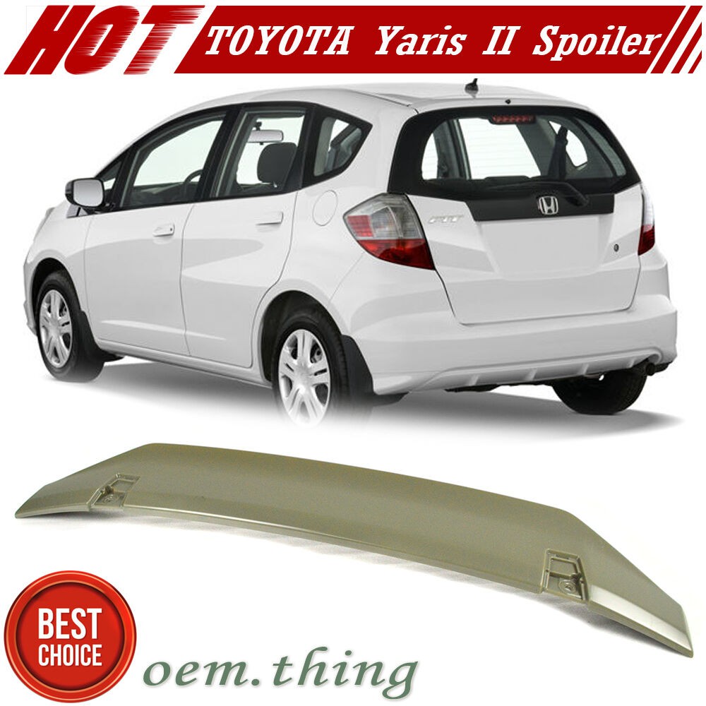 ❤️台灣製造❤️ Honda FIT 2代 尾翼 素材	烤漆 2009-2013