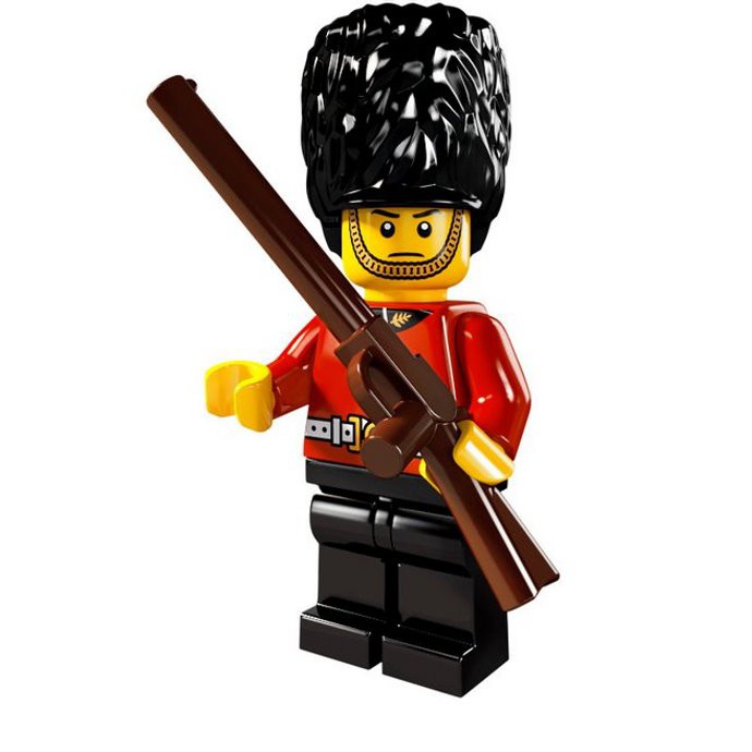 Lego 樂高 8805 五代 Minifigures 人偶抽抽樂 #3 英國衛兵 Royal Guard