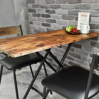 餐桌/升降桌/工作桌/日式茶几桌/仿古木 Lift Table MIT臺灣製【5011-528】Tasteful 特斯屋