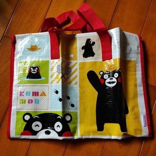 KUMAMON 熊本熊 兩用途休閒墊功能野餐提袋