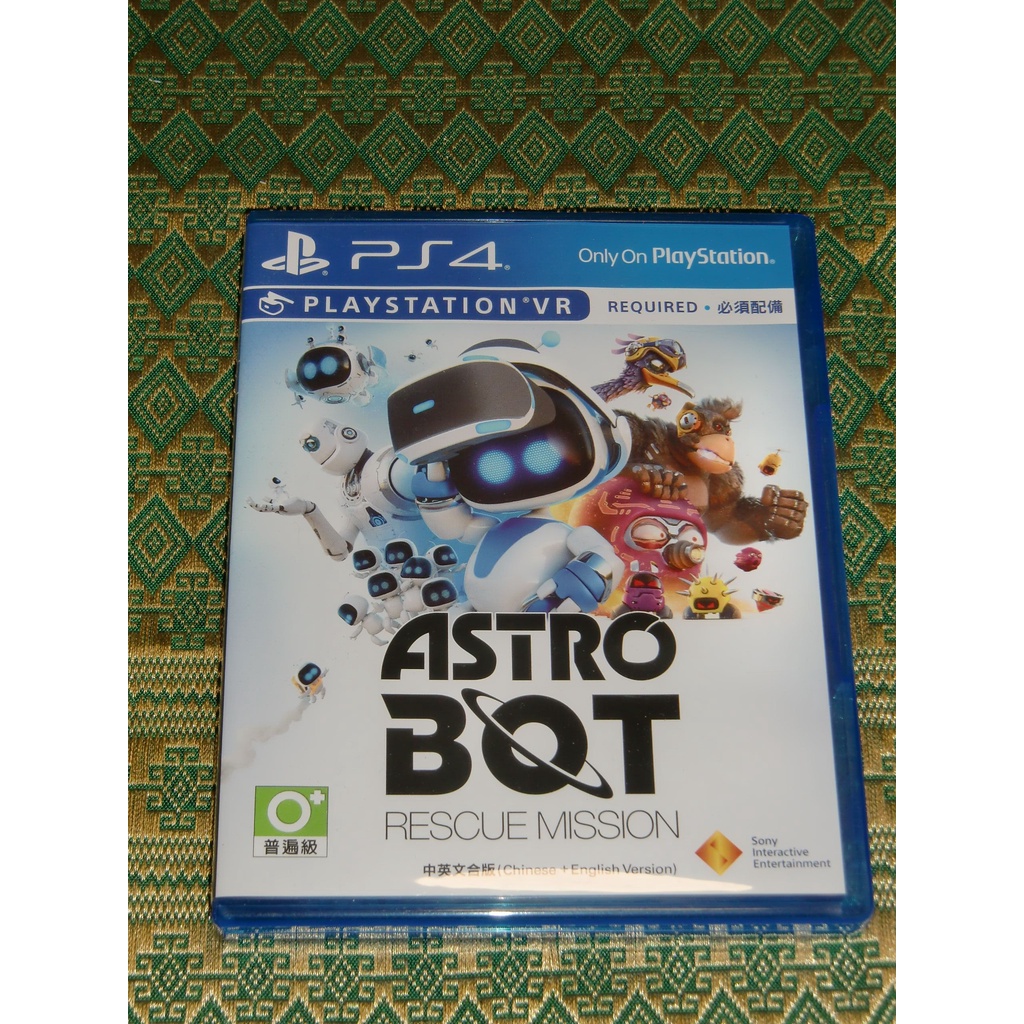 PS4 VR專用 宇宙機器人 救援行動 中文版 二手 ASTRO BOT  Rescue Mission