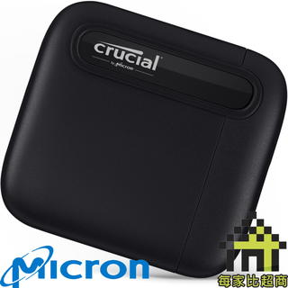 美光 Micron Crucial X6 2TB/4TB 外接式 SSD Type-C USB 3.2【每家比】