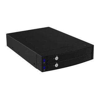 ICYBOX IB-2223 雙槽 2bays 2.5吋 SATA 陣列碟 熱插拔 風扇 內接盒 伺服器 NAS