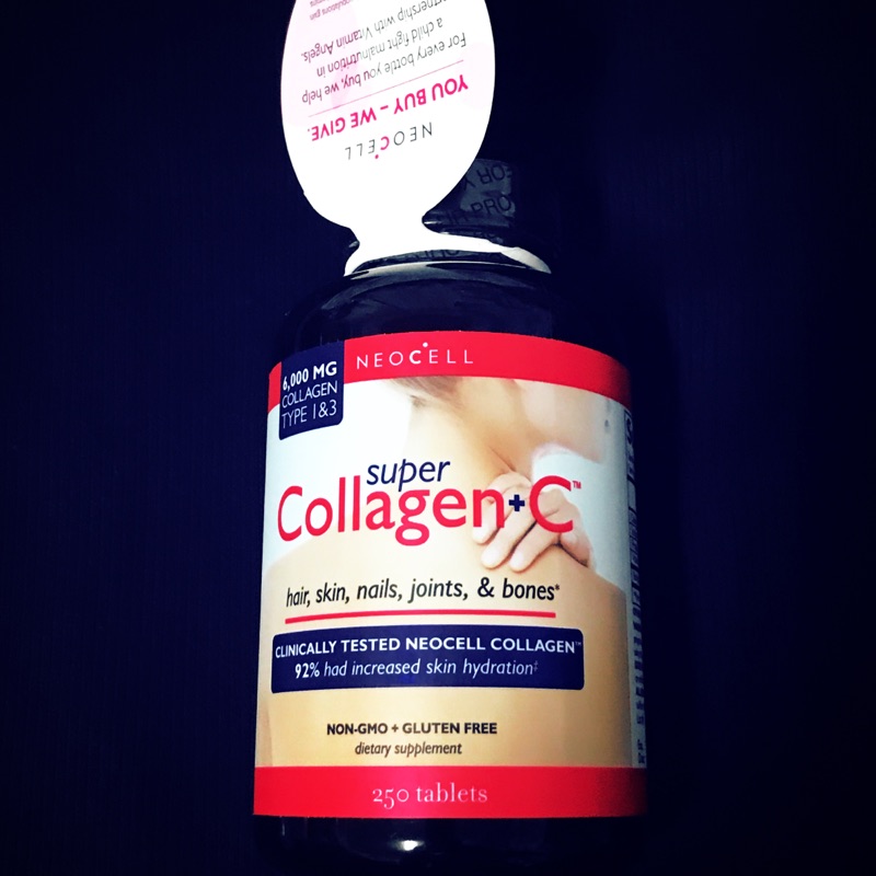 Neocell super Collagen 水解膠原蛋白+C 250錠/瓶 250 tablets
