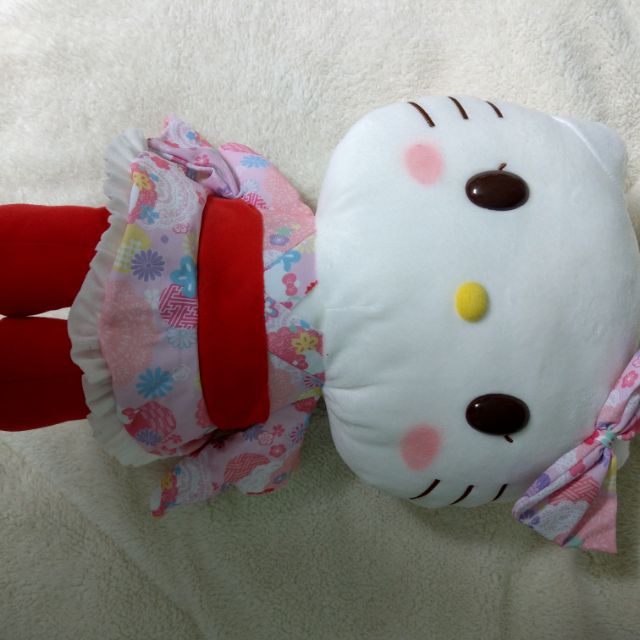 Hello Kitty 櫻花風 和服 坐姿 SEGA 40cm 娃娃 日版 景品