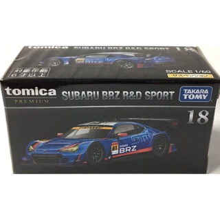 TOMICA黑盒 No.18 SUBARU BRZ R&D SPORT