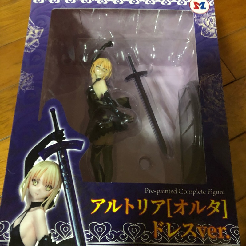 快速出貨 大盒 FGO FATE saber 尼祿 黑賽巴 saber 禮服 背劍 性感 美女公仔