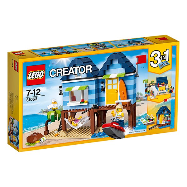 全新可刷卡LEGO樂高三合一31063 海濱度假