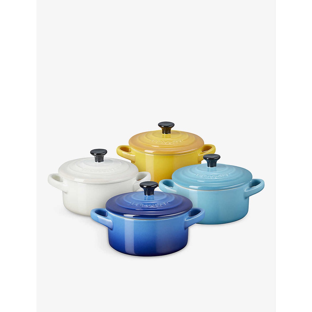 代購 「英國🇬🇧直輸」LE CREUSET Riviera 釉面陶瓷 迷你砂鍋 4件組