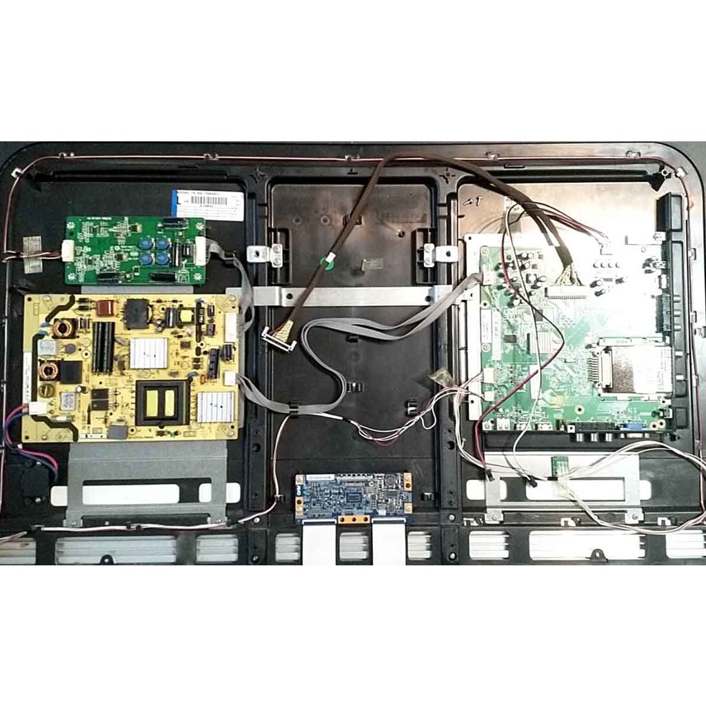 [拆機良品] SAMPO EM-42FT08D 42吋 LED 液晶電視 電源板/主機板/邏輯板/背光驅動板/腳架 拆賣