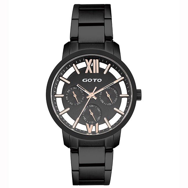 GOTO LINK系列時尚手錶-IP黑