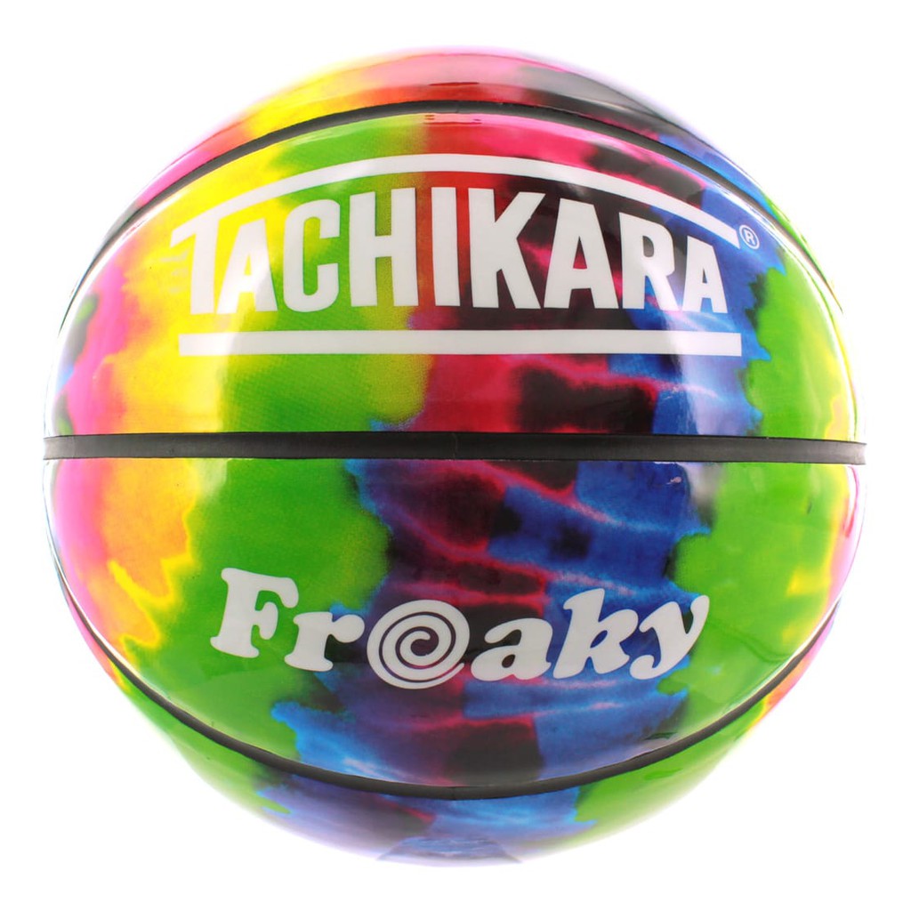 TACHIKARA花式籃球[漆皮籃球]街頭籃球Freaky RAINBOW 彩虹 亮皮球