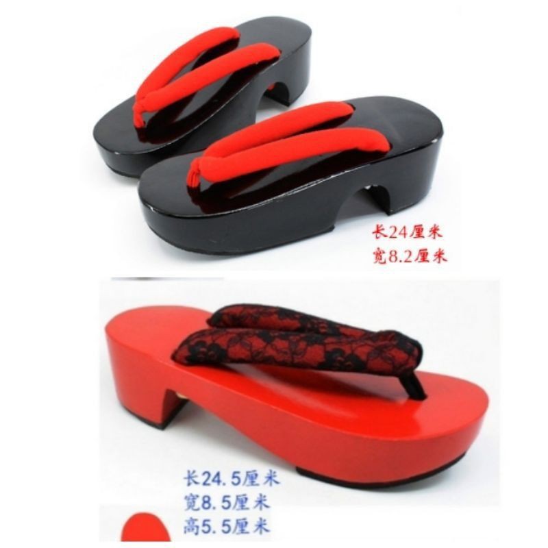 售台灣現貨木屐日本舞妓舞姬藝妓和服浴衣花魁木屐藝妓木屐人字拖日本木屐和服木屐女木屐和風木屐 蝦皮購物