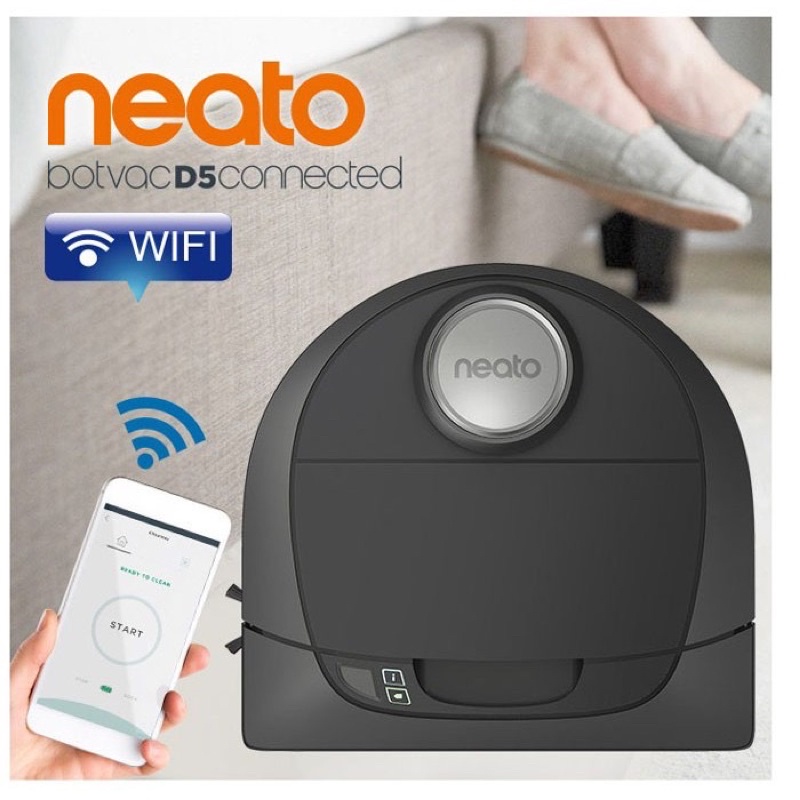 （二手）美國 Neato Botvac D5 Wifi 支援 雷射掃描掃地機器人吸塵器