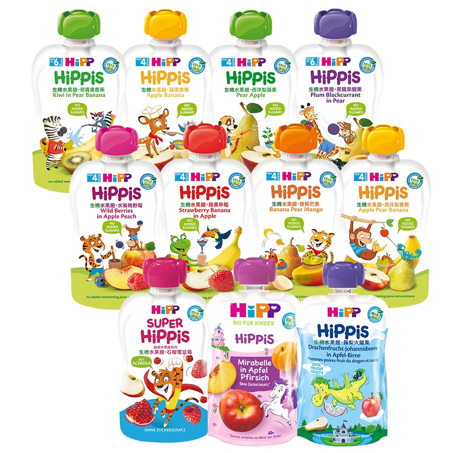 HiPP喜寶 生機水果趣系列100公克/包 【宜兒樂】