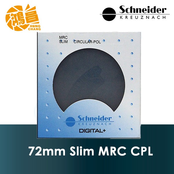 Schneider 72mm SLIM MRC C-PL 超薄框 偏光鏡 德國製造 信乃達 現貨【鴻昌】