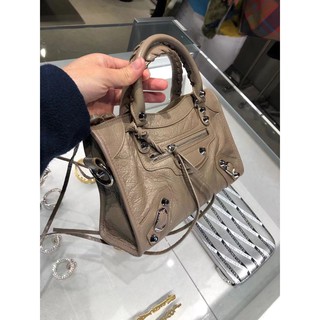 五月X歐洲代購 Balenciaga 巴黎世家 Mini City 羊皮機車包 300295