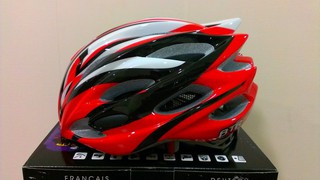 【二輪極速】BTR 頂級抗菌防蟲網內襯 超輕量 自行車 公路車 直排輪 飛輪 安全帽 臺灣製造 紅色