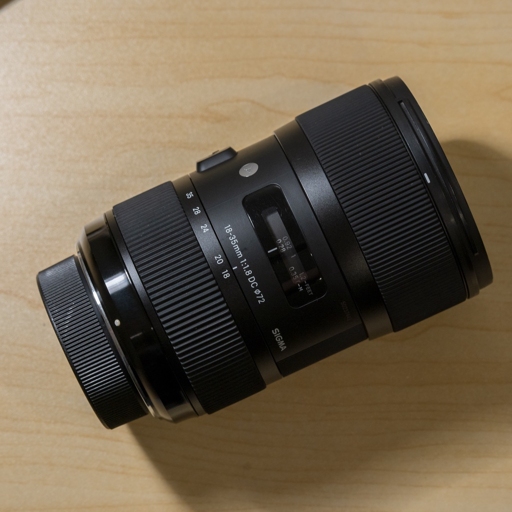 Sigma 18-35 1.8 for Nikon F (SIGMA 18-35mm f/1.8 DC HSM)