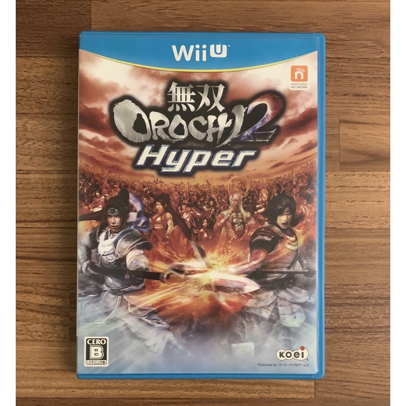 WiiU Wii U 蛇魔無雙2 Orochi Hyper 無雙蛇魔 正版遊戲片 原版光碟 純日版 二手片 任天堂