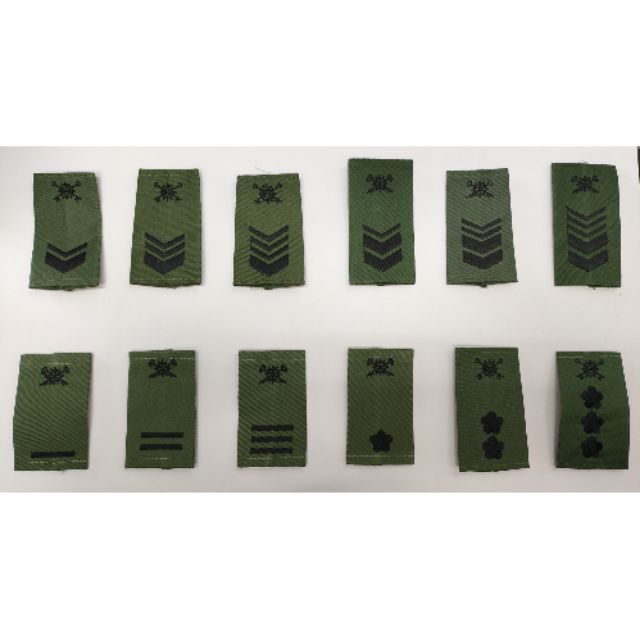 Kp軍品 國軍服裝配件 階級章 肩飾 軟肩舊式陸軍經理軟肩 蝦皮購物