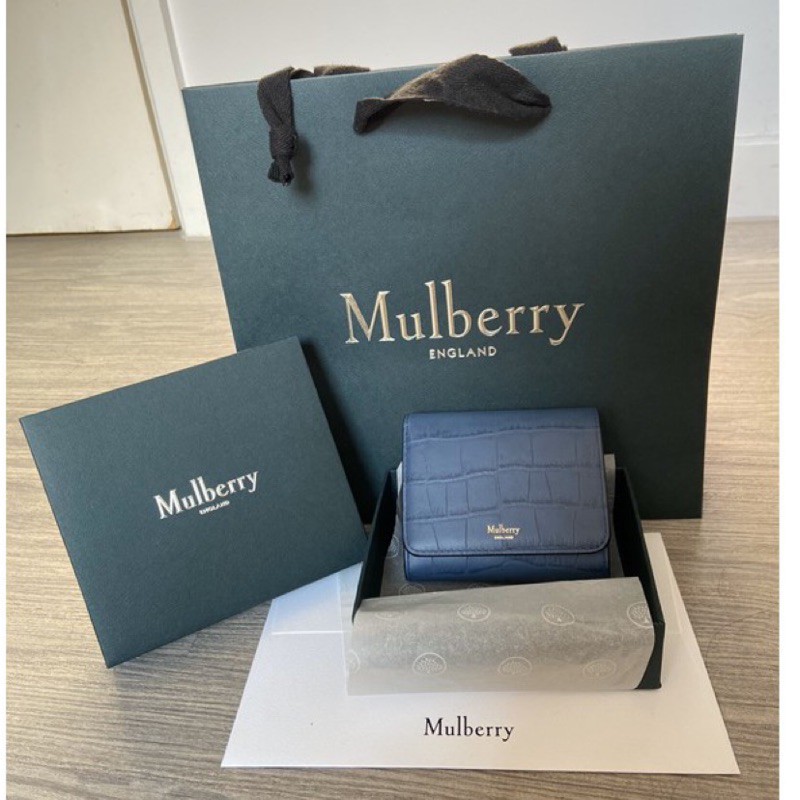 ［客訂］Mulberry 短夾 錢包 皮包 全新 免郵 英國帶回 附上紙本購買證明 🇬🇧