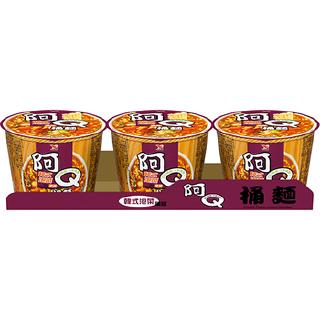 統一 阿Q桶麵 - 韓式泡菜風味(102gx3桶/組)[大買家]