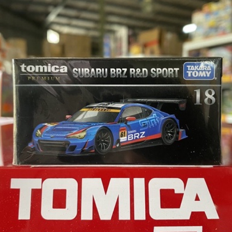 (丹鋪) 多美 黑盒 TOMICA Premium 18 速霸陸 BRZ R&amp;D 跑車