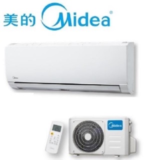 【Midea美的】6坪超值系列變頻冷專型分離式冷氣MVC-L40CA+MVS-L40CA(自助價不含安裝）套房專案