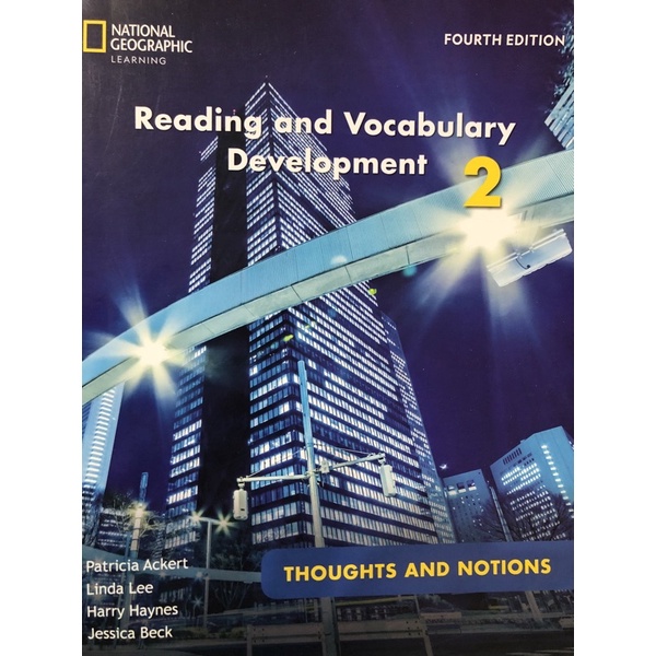 Reading and Vocabulary Development 2 4/e:Thoughts&amp;Notions