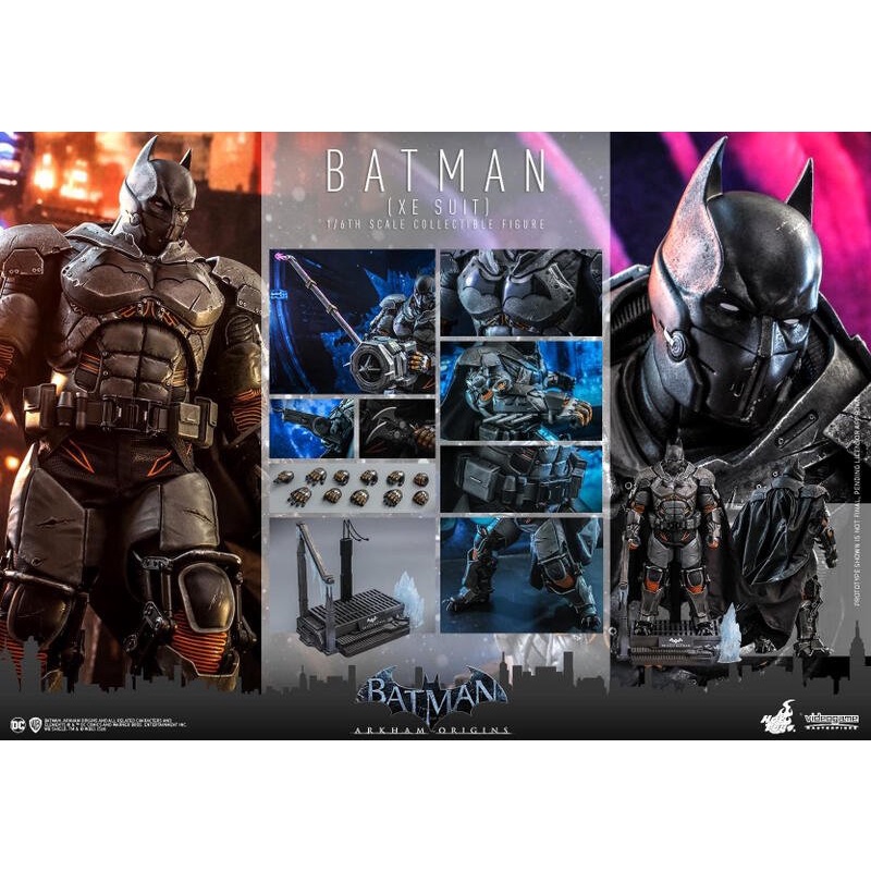 野獸國 Hot Toys VGM52 DC 阿卡漢起源 蝙蝠俠 Batman 極地戰甲款