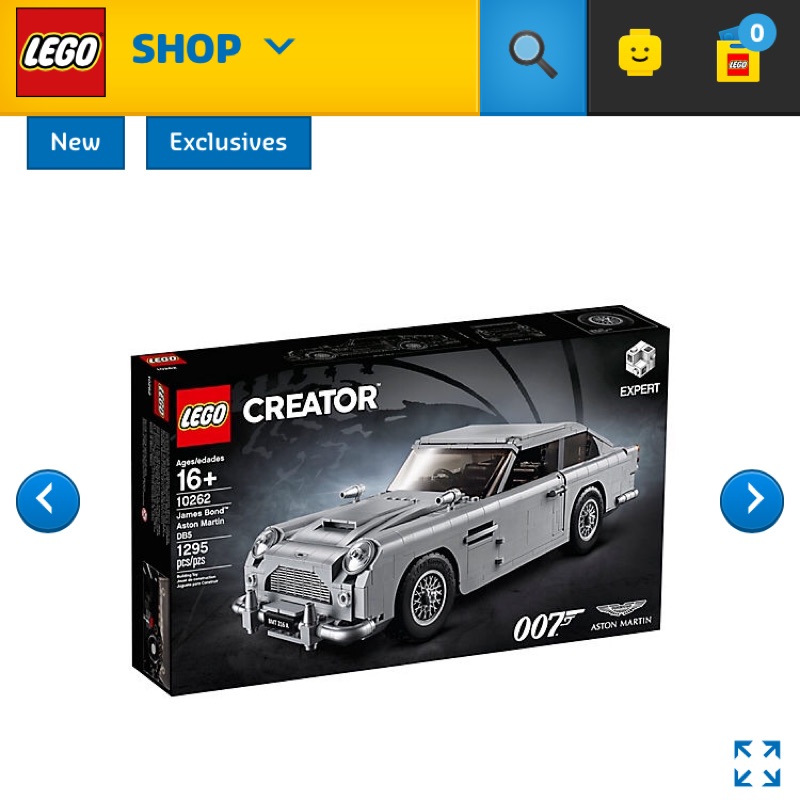 LEGO 10262 DB5 7/26用VIP資格搶先買回台（8/1才上市）