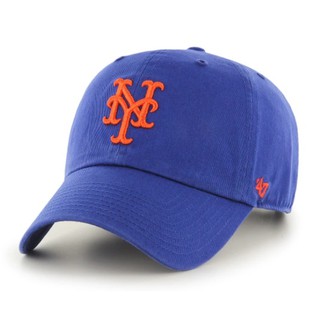 現貨 47Brand MLB 紐約大都會 New York Mets 棒球帽 CLEAN UP 外出穿搭 老帽