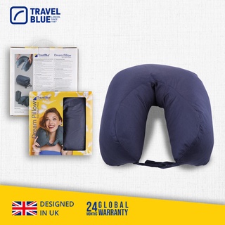 【Travel Blue 藍旅 】美夢頸枕 高階羽絨 高支撐高包覆 100%羽絨 附收納袋(全球保固24個月)