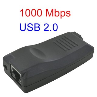 單埠 USB2.0 高速1000Mbps乙太網路列印伺服器/多用途分享器 (UN101)