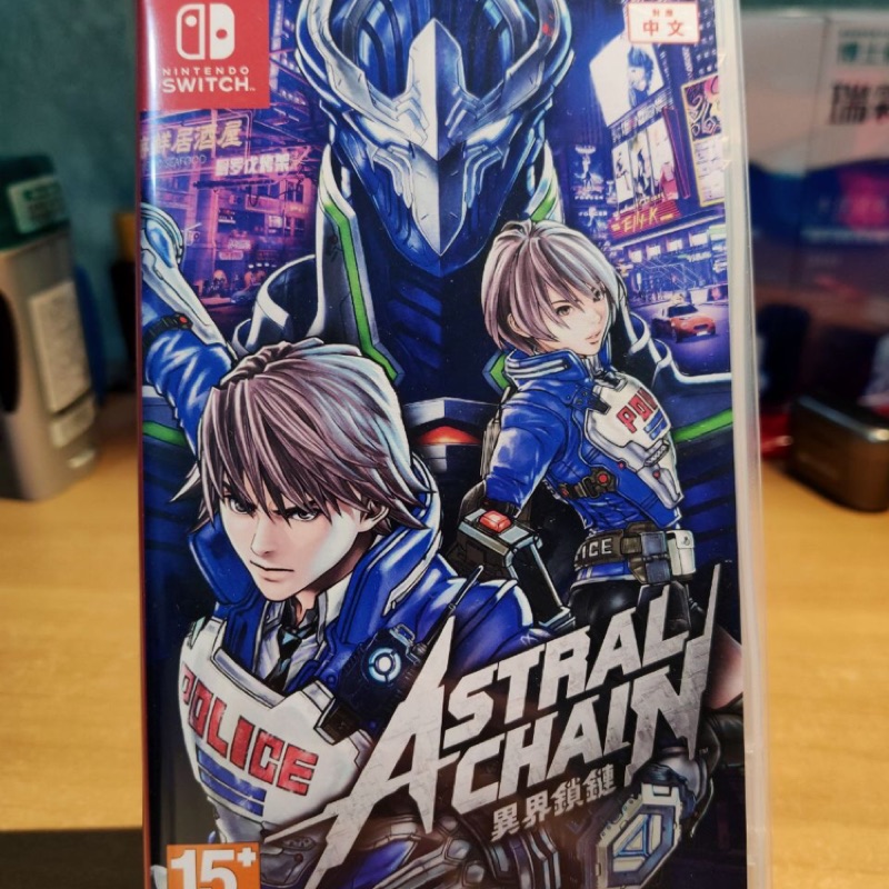 Switch遊戲 ASTRAL CHAIN異界鎖鏈（附贈異界鎖鏈鐵盒）