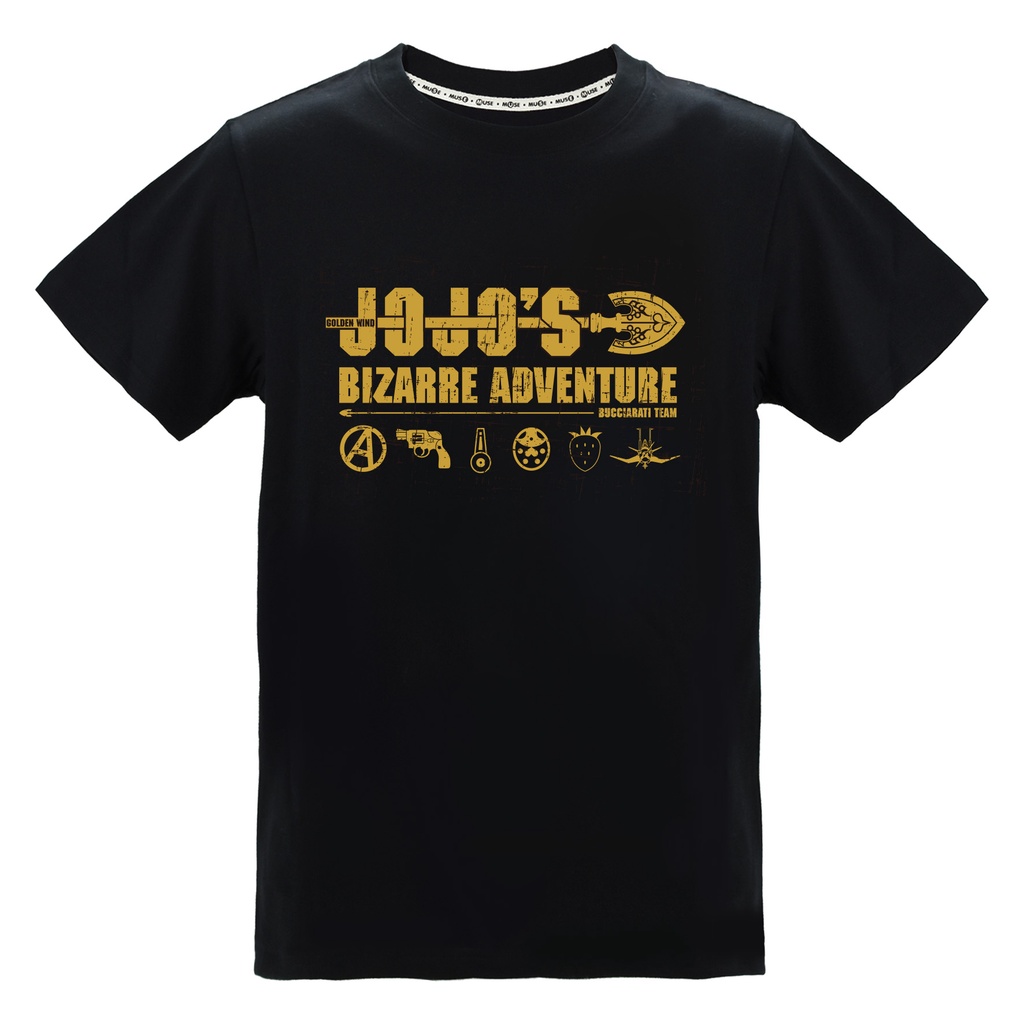 MUSE木棉花 JOJOⅣ 潮流T-shirt(小隊符號)-JOJOⅣ