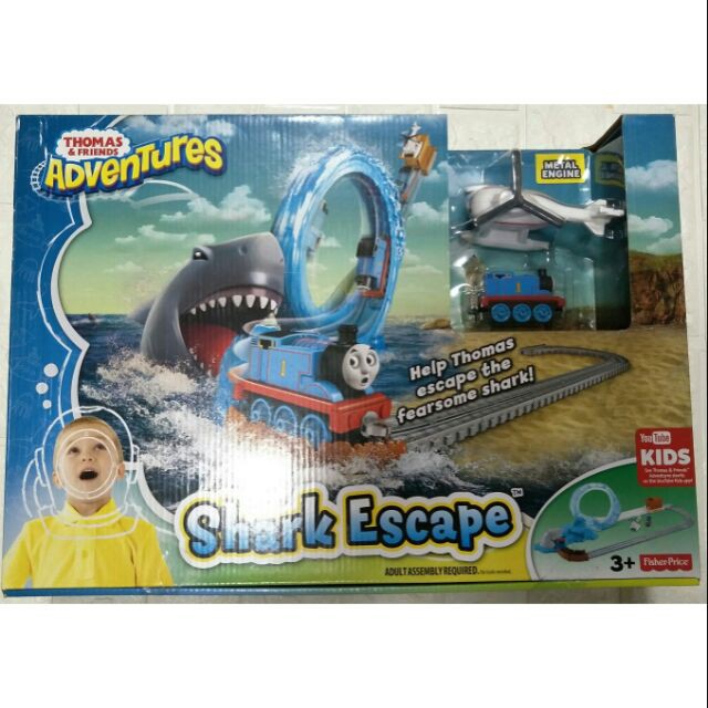 [TC玩具] 湯瑪士大冒險 鯊魚逃跑組 湯瑪士 小火車 原價1299 特價