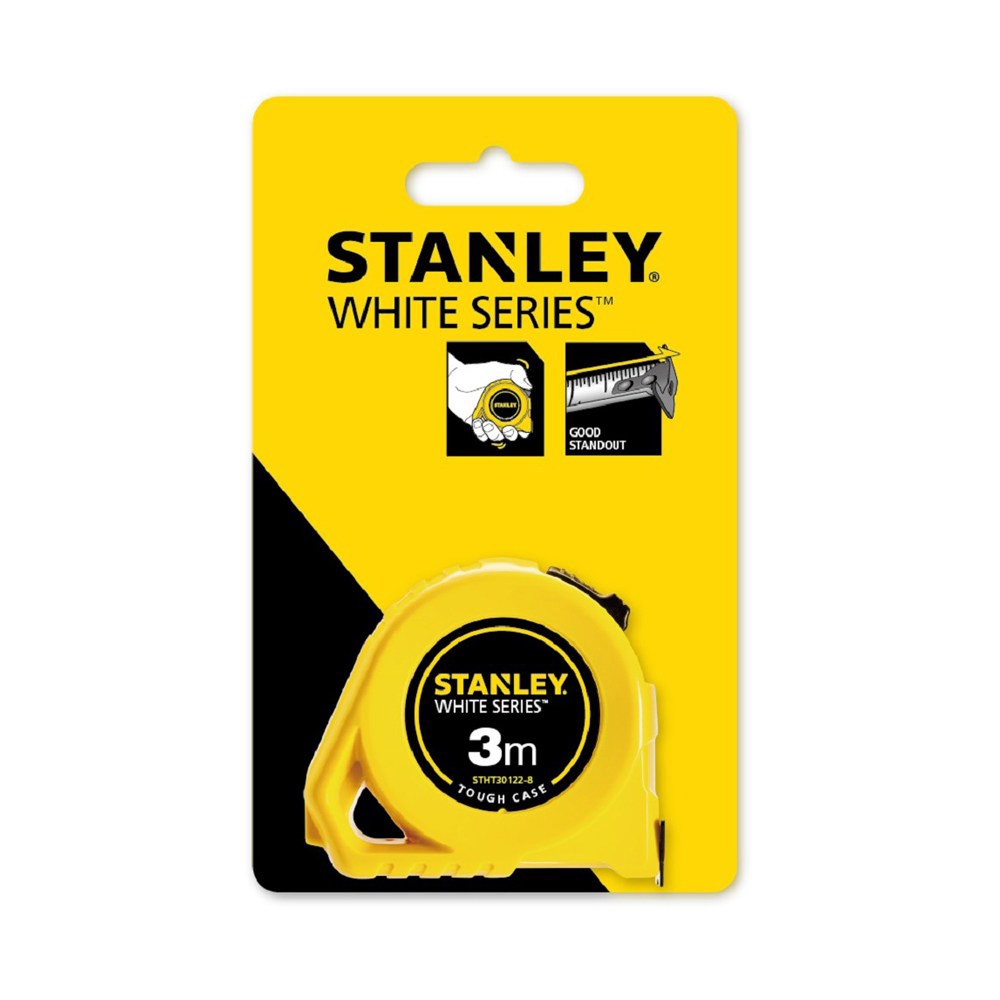 Stanley 3M白尺帶系列硬殼捲尺