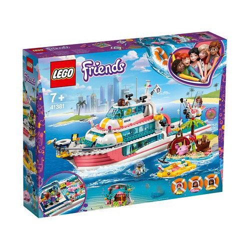 ［想樂］全新 樂高 Lego 41381 Friends 好朋友 海上救援任務船