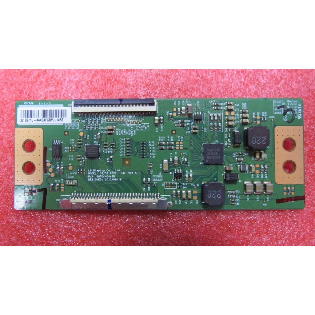 LG 樂金 32LH510B 32吋樂金LED電視邏輯板T-COM(板號6870C-C442B )