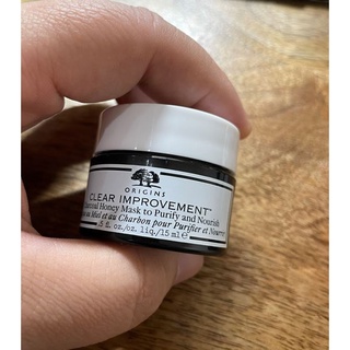ORIGINS 品木宣言 泥娃娃活性碳蜂蜜面膜 15ml 現貨 百貨滿額贈品